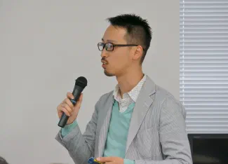 リブセンスの事例を講演する岩崎